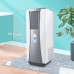 Lanbo Heat and Cool Portable Air Conditioner, No Window Installation Required, White and Gray