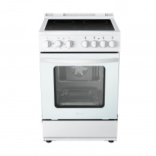 Lanbo 2.9 Cu.Ft. Freestanding Electric Range with Air Fry, White