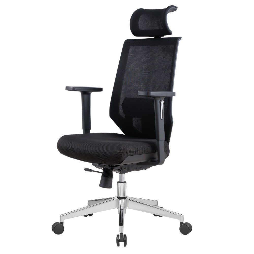 LANBO 26 in. Black High Back Adjustable Height Ergonomic Office Chair with Lumbar  Support LBZM8009BK - The Home Depot