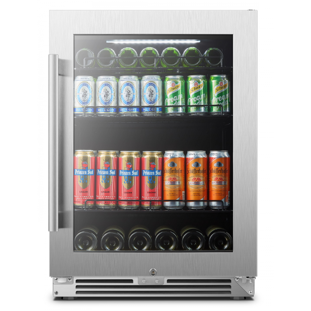 NewAir-Lanbopro 118 Cans Beverage Refrigerator - LP54BC