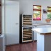 Lanbo 133 Bottle Dual Door Wine Cooler - LW133DD