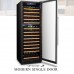 Lanbo 160 Bottle Dual Zone Wine Cooler - LW165D