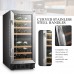 Lanbo 28 Bottle Dual Zone Wine Cooler - LW28D