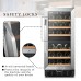 Lanbo 28 Bottle Dual Zone Wine Cooler - LW28D