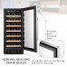 Lanbo 33 Bottle Single Zone Wine Cooler - LW33S