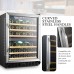 Lanbo 46 Bottle Dual Zone Wine Cooler - LW46D