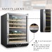 Lanbo 46 Bottle Dual Zone Wine Cooler - LW46D