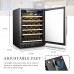 Lanbo 52 Bottle Single Zone Wine Cooler - LW52S