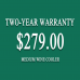Two Year Warranty Extension for LW3370B/LP66B/LP66D/ST-66B