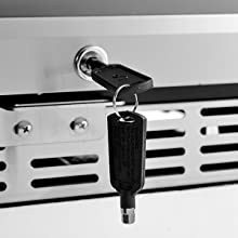 front vent with lock