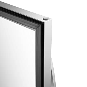 beverage cooler wiht glass door