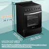 Lanbo 24 Inch Freestanding Electric Range - LB-ERK24RC-B