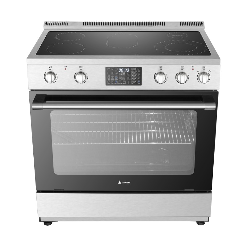 Lanbo 36 Inch Freestanding Electric Range - LB-ERT36RC-B
