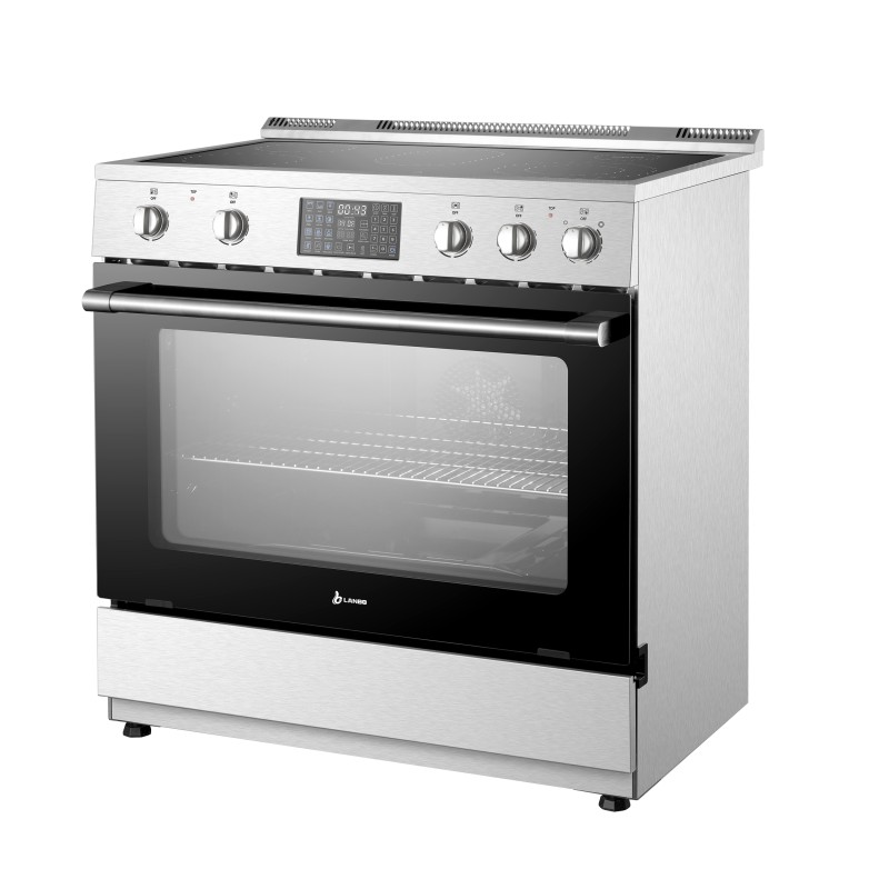 Lanbo 36 Inch Freestanding Electric Range - LB-ERT36RC-B
