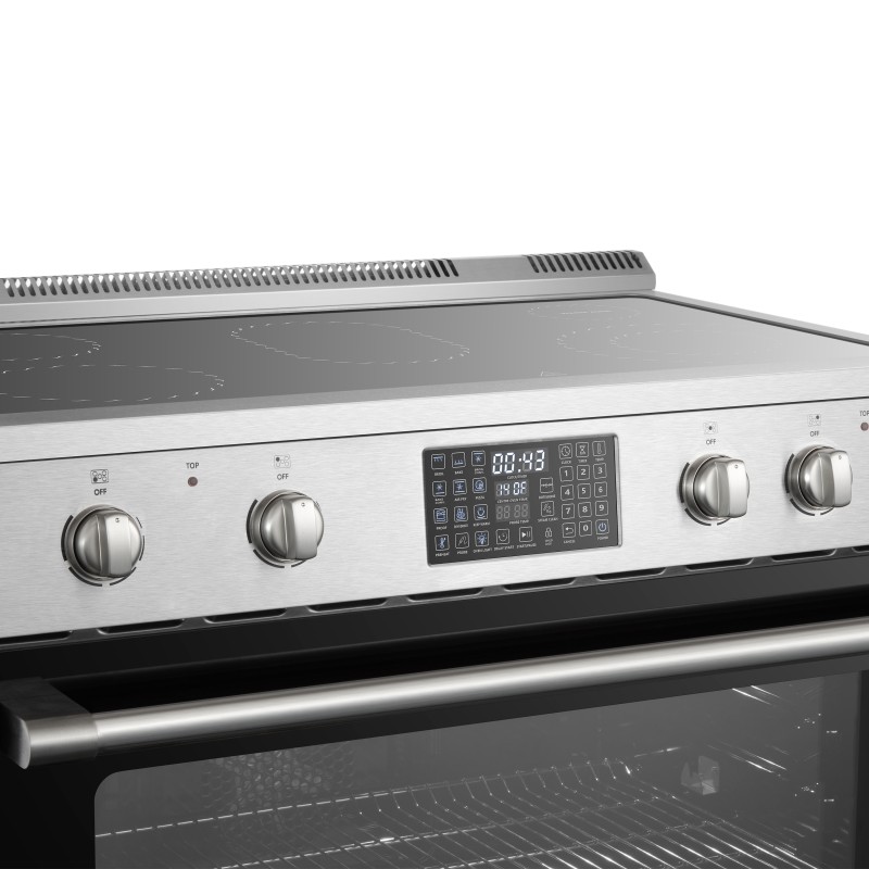 Lanbo 36 Inch Freestanding Electric Range - LB-ERT36RC-B