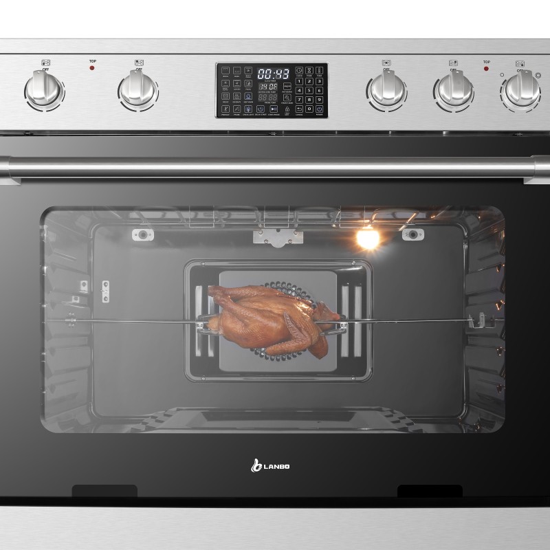 Lanbo 36 Inch Freestanding Electric Range - LB-ERT36RC-B