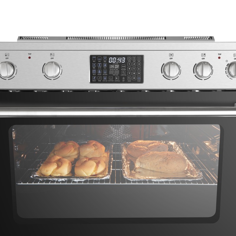 Lanbo 36 Inch Freestanding Electric Range - LB-ERT36RC-B