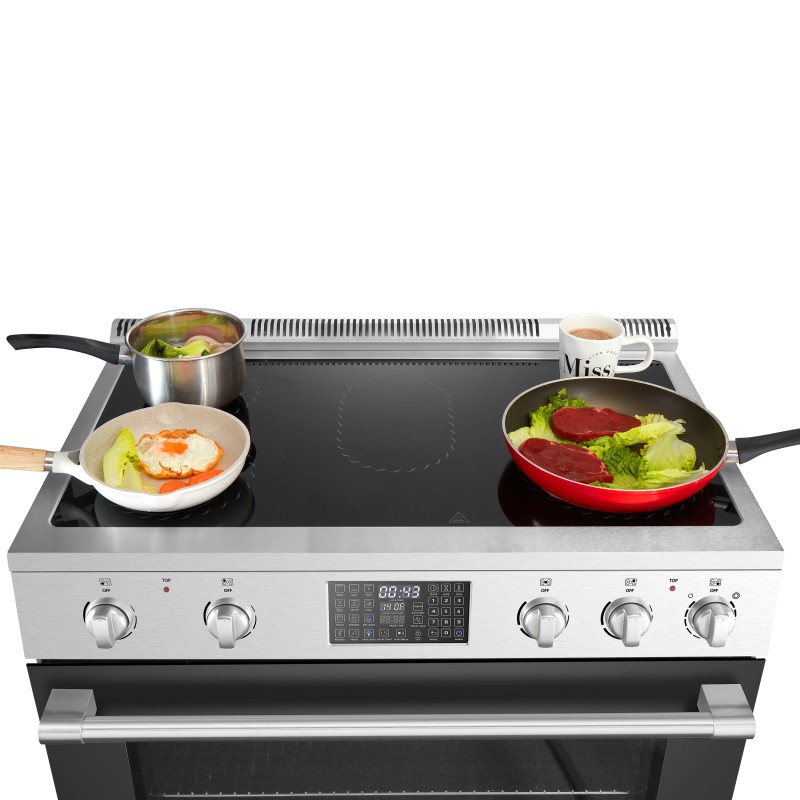 Lanbo 36 Inch Freestanding Electric Range - LB-ERT36RC-B