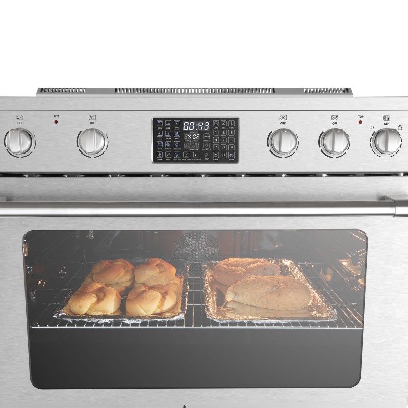 Lanbo 36 Inch Freestanding Electric Range - LB-ERT36RC-S