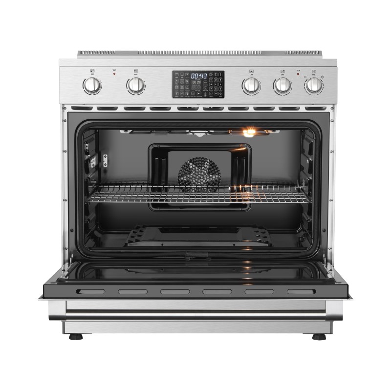 Lanbo 36 Inch Freestanding Electric Range - LB-ERT36RC-S