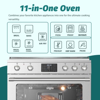 Lanbo 36 Inch Freestanding Electric Range - LB-ERT36RC-S