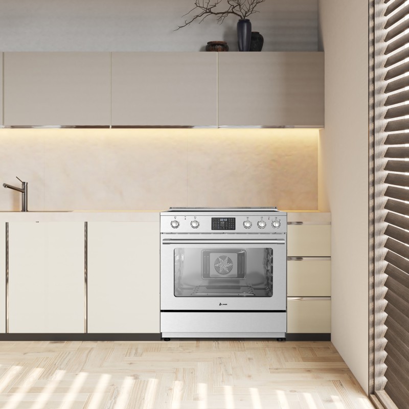 Lanbo 36 Inch Freestanding Electric Range - LB-ERT36RC-S