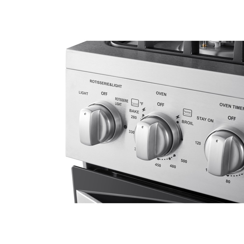 Lanbo 24 Inch 4 Burners Gas Range - LB-GK24RC-S