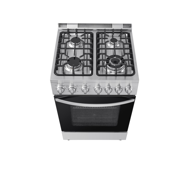 Lanbo 24 Inch 4 Burners Gas Range - LB-GK24RC-S