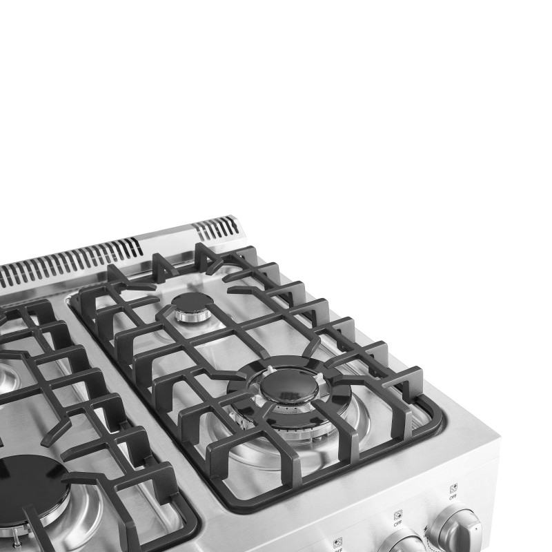 Lanbo 24 Inch 4 Burners Gas Range - LB-GK24RC-S