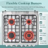 Lanbo 24 Inch 4 Burners Gas Range - LB-GK24RC-S