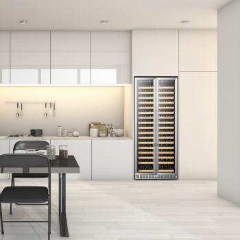 Lanbo Luxury 257 Bottles Dual Door Wine Cooler - LW328SD