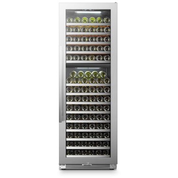 Lanbopro 153 Bottle Dual Zone Wine Cooler - LP168D