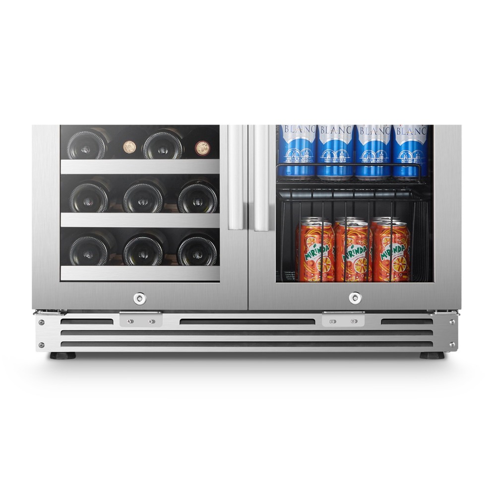 Lanbopro 112 Cans (12 oz.) 5.4 Cubic Feet Beverage Refrigerator