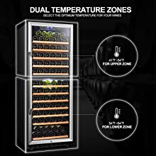 Dual Temperature Zones