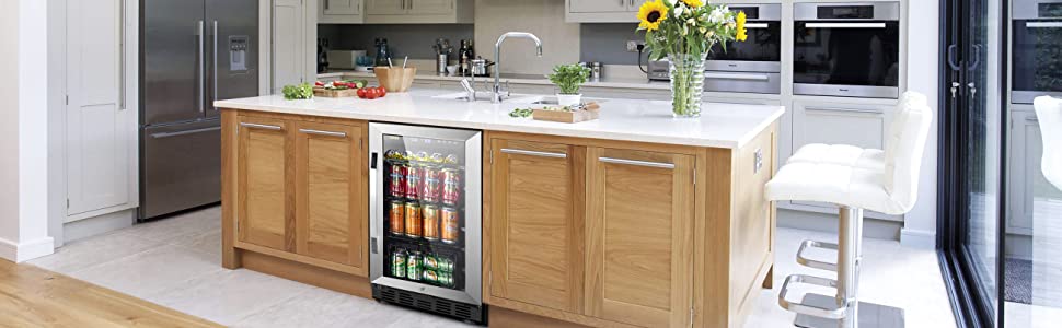 LB80BC Compact Size Beverage Fridge