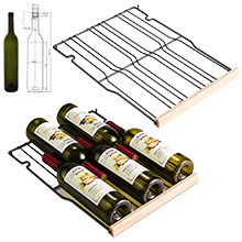 wine cooler shelves
